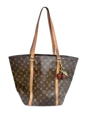 Louis Vuitton Tote Large Brown Canvas/Leather